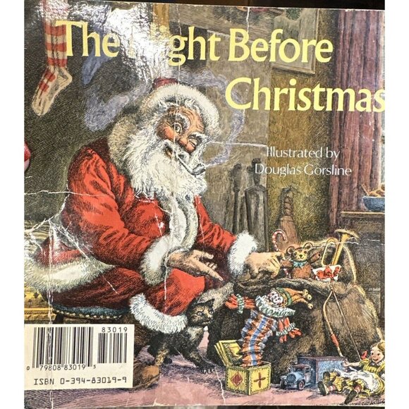 The Night Before Christmas Clement Moore & Douglas Gorsline PB VGC L1 Vtg - Picture 3 of 8